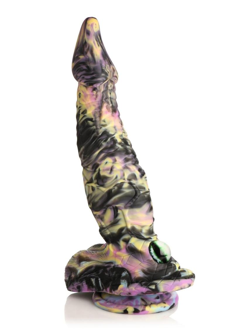 Load image into Gallery viewer, Creature Cocks Cyclops Monster Silicone Dildo - Multicolor
