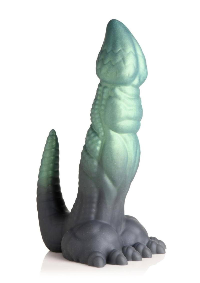 Load image into Gallery viewer, Creature Cocks Dickosaur Dinosaur Silicone Dildo
