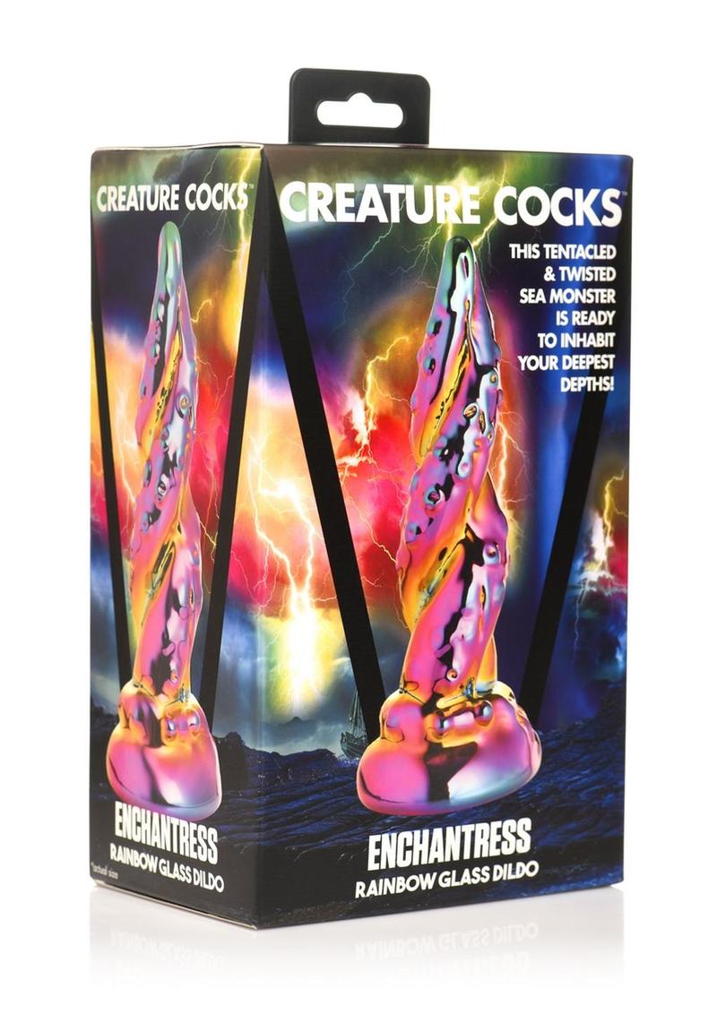 Load image into Gallery viewer, Creature Cock Enchantress Rainbow Glass
