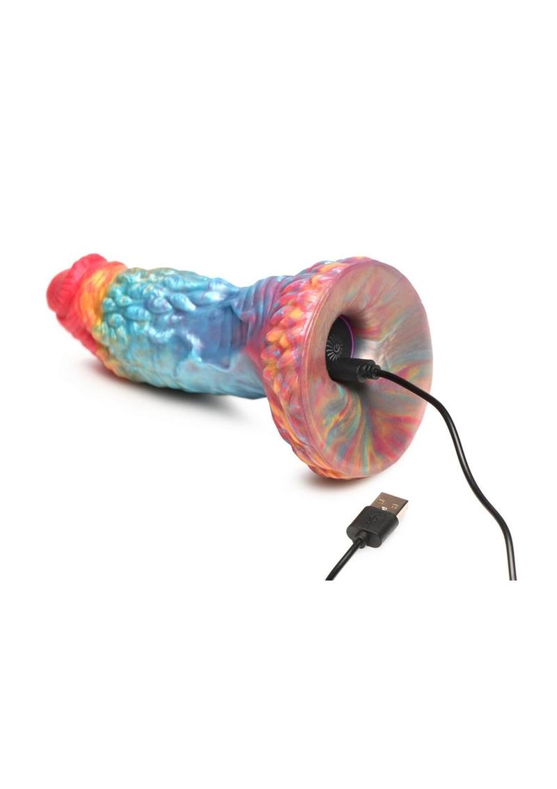 Load image into Gallery viewer, Creature Cocks Phoenix Vibrating Rechargeable Silicone Dildo
