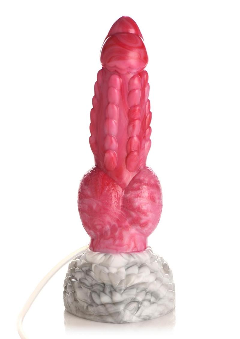 Load image into Gallery viewer, Creature Cocks Resurrector Phoenix Squirting Silicone Dildo
