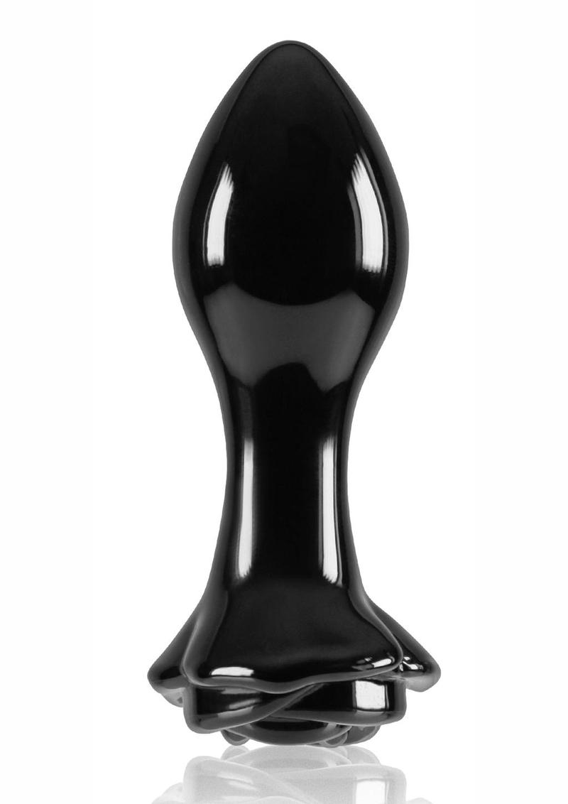 Load image into Gallery viewer, Crystal Premium Glass Rose Probe - Black
