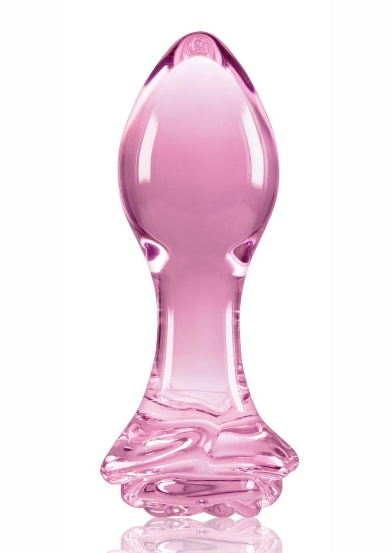 Load image into Gallery viewer, Crystal Premium Glass Rose Probe - Pink
