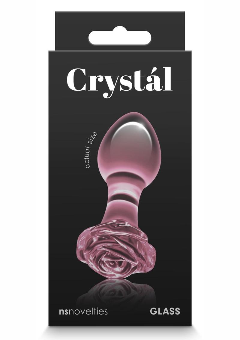 Load image into Gallery viewer, Crystal Premium Glass Rose Probe - Pink
