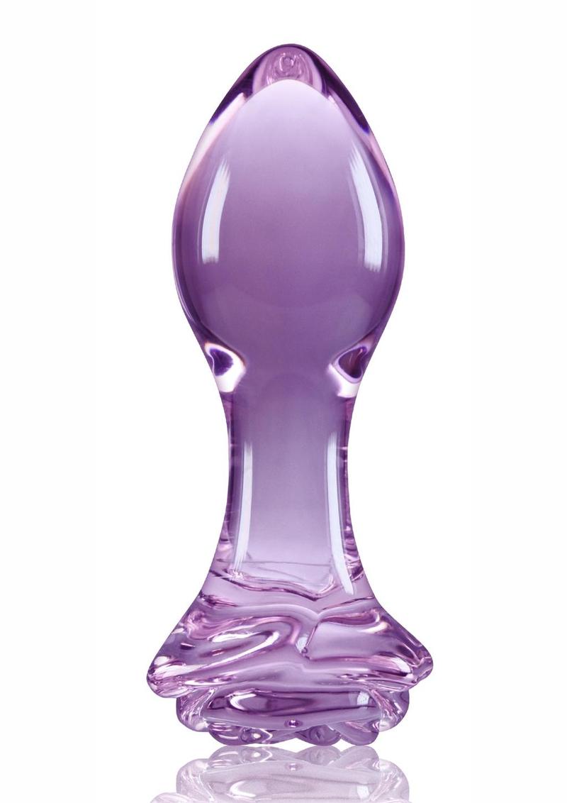 Load image into Gallery viewer, Crystal Premium Glass Rose Probe - Purple
