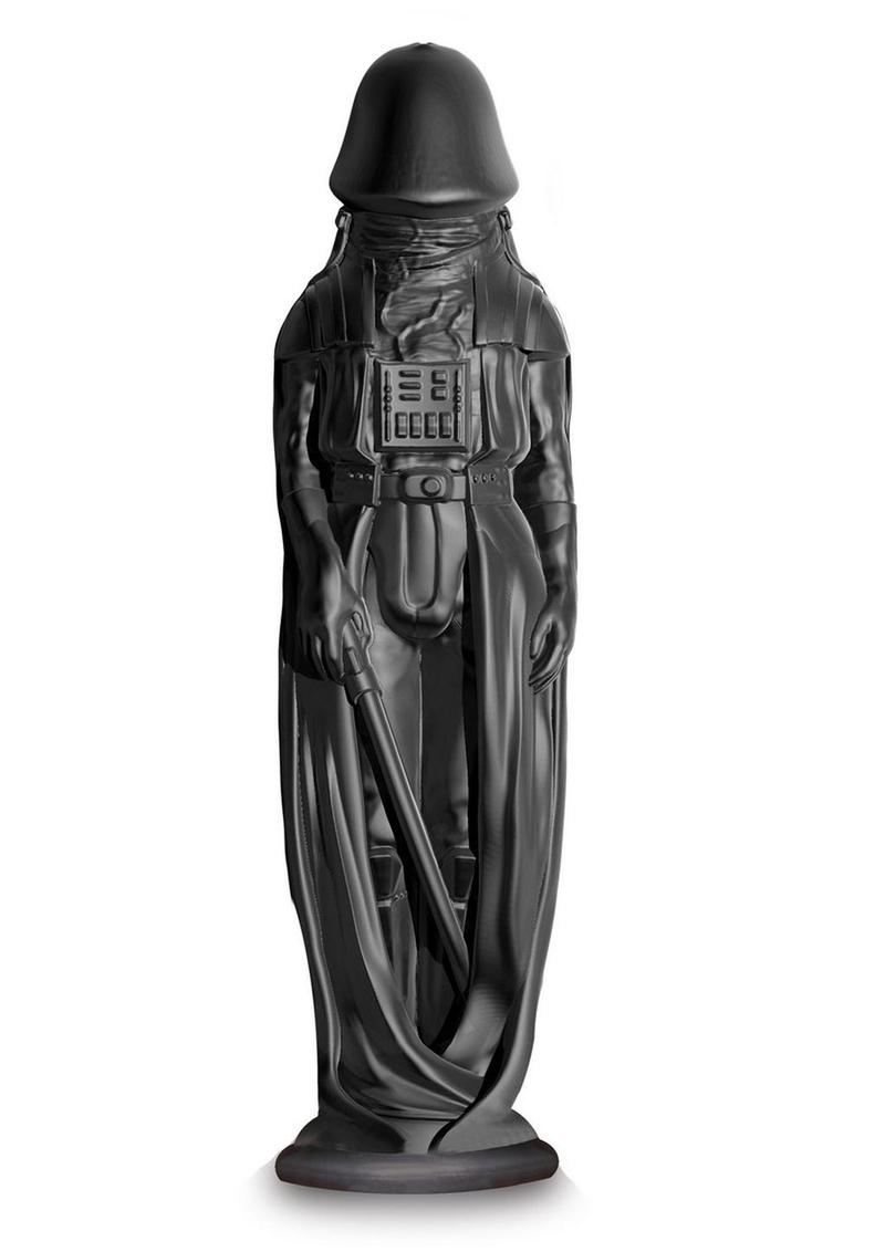 Load image into Gallery viewer, Darth Invader Massive Dildo - Black - 15in
