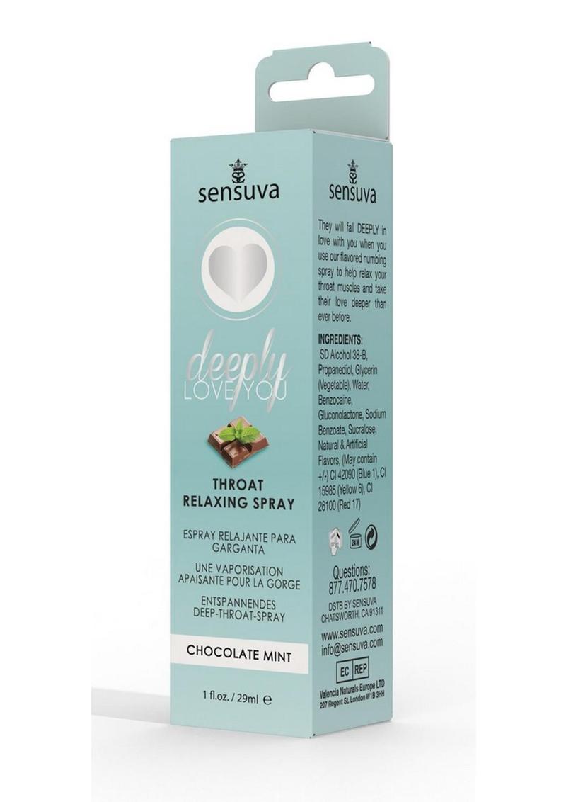 Load image into Gallery viewer, Deeply Love You Throat Relaxing Spray Chocolate Mint - 1oz
