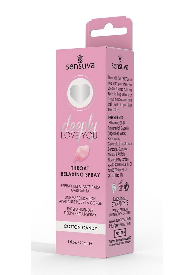 Load image into Gallery viewer, Deeply Love You Throat Relaxing Spray Cotton Candy - 1oz
