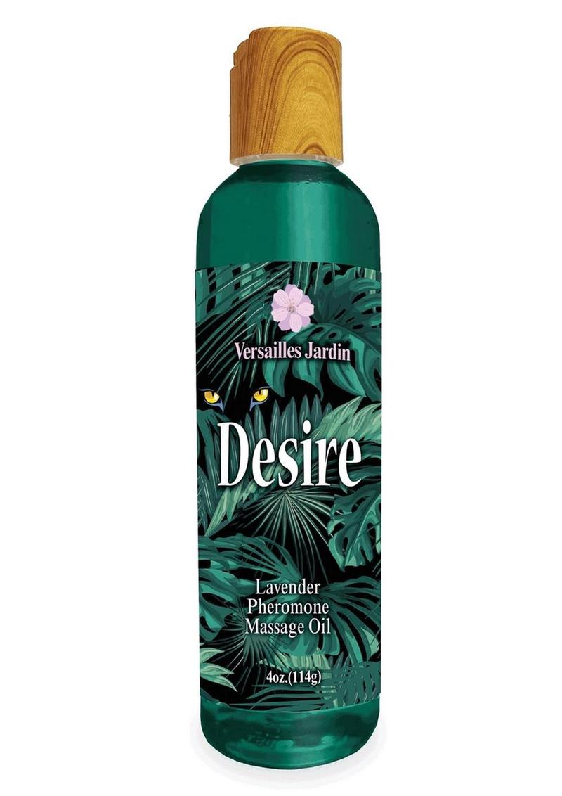 Load image into Gallery viewer, Desire Pheromone Massage Oil 4oz - Lavender
