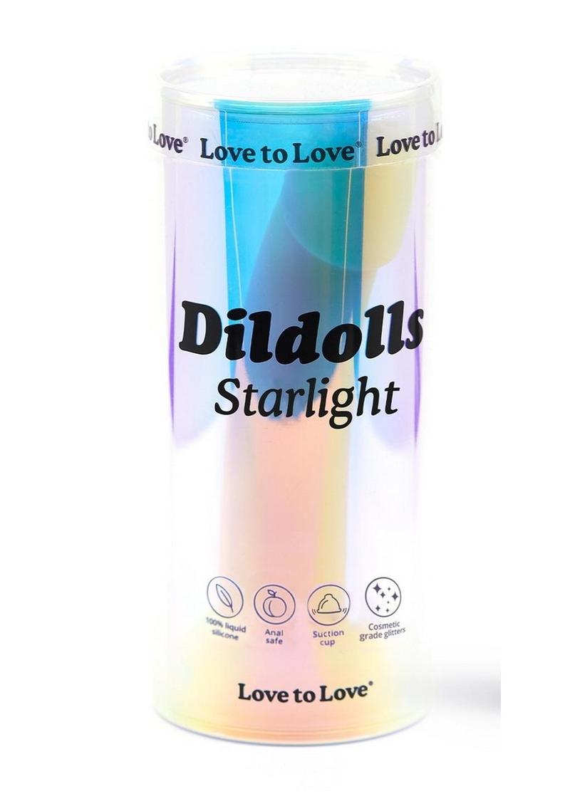 Load image into Gallery viewer, Dildolls Starlight Silicone Dildo - Pink
