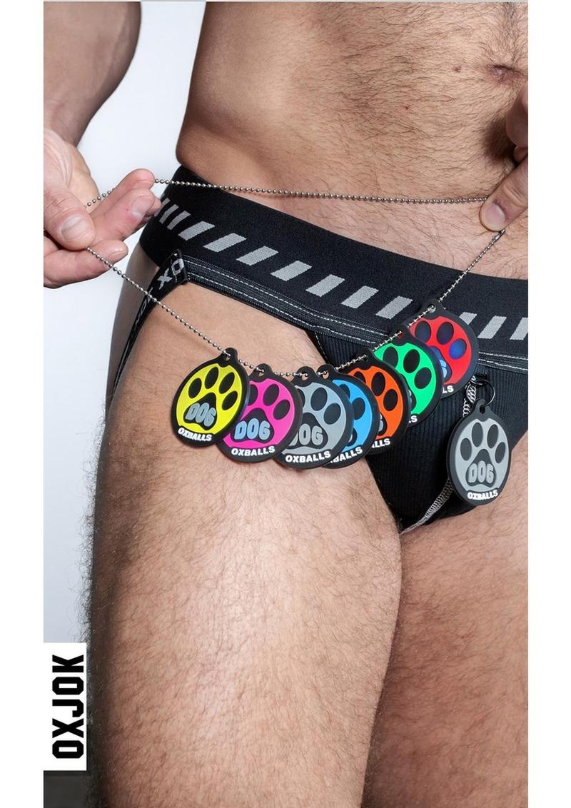 Load image into Gallery viewer, Dog Pack Pup Taggers 6-Tag Dog Jock
