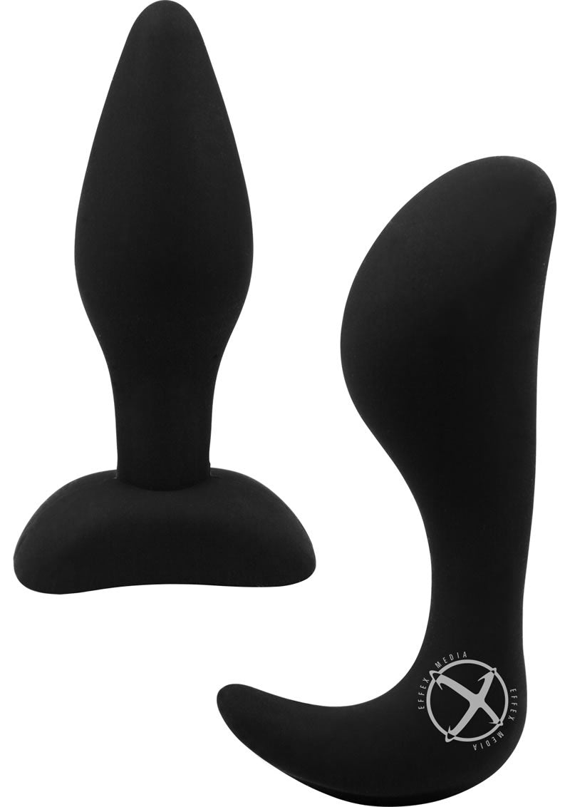 Load image into Gallery viewer, Dominant Submissive Silicone Butt Plug - Black
