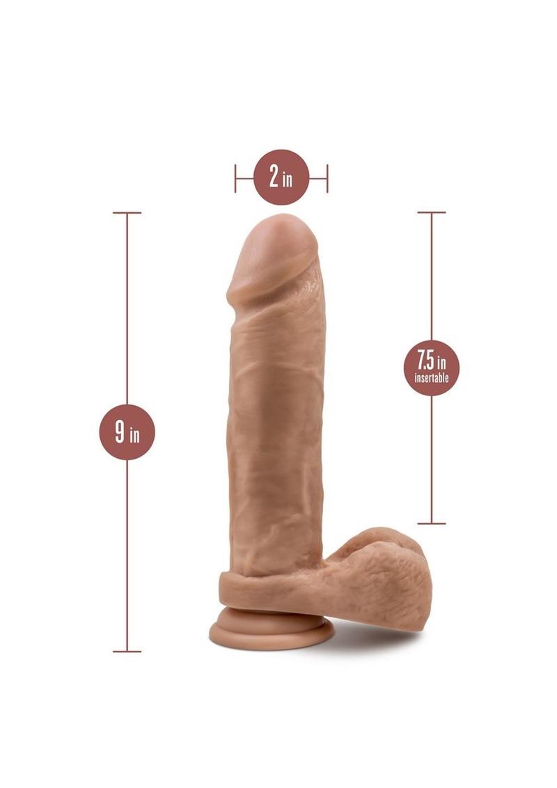 Load image into Gallery viewer, Dr. Skin Silicone Dr. Julian Dildo with Balls and Suction Cup
