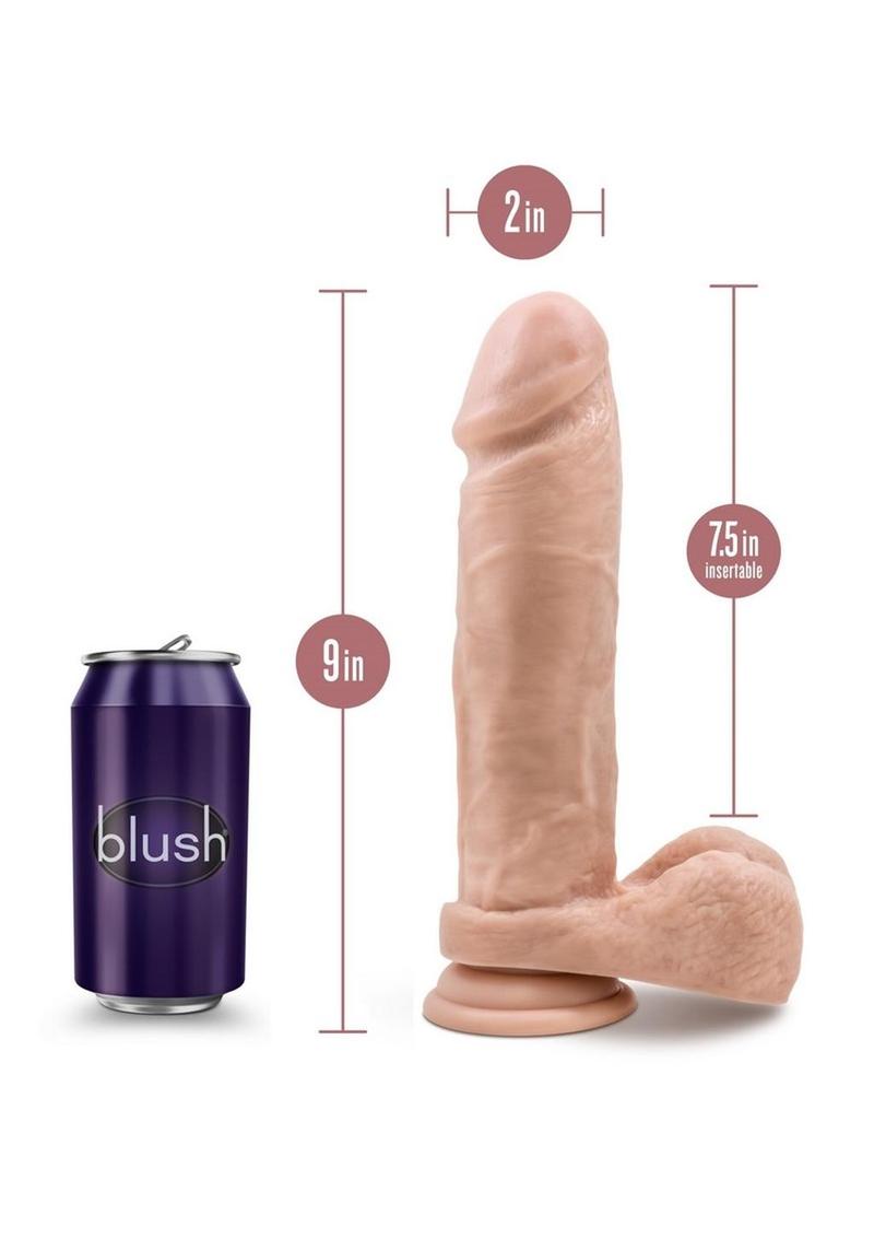 Load image into Gallery viewer, Dr. Skin Silicone Dr. Julian Dildo with Balls and Suction Cup
