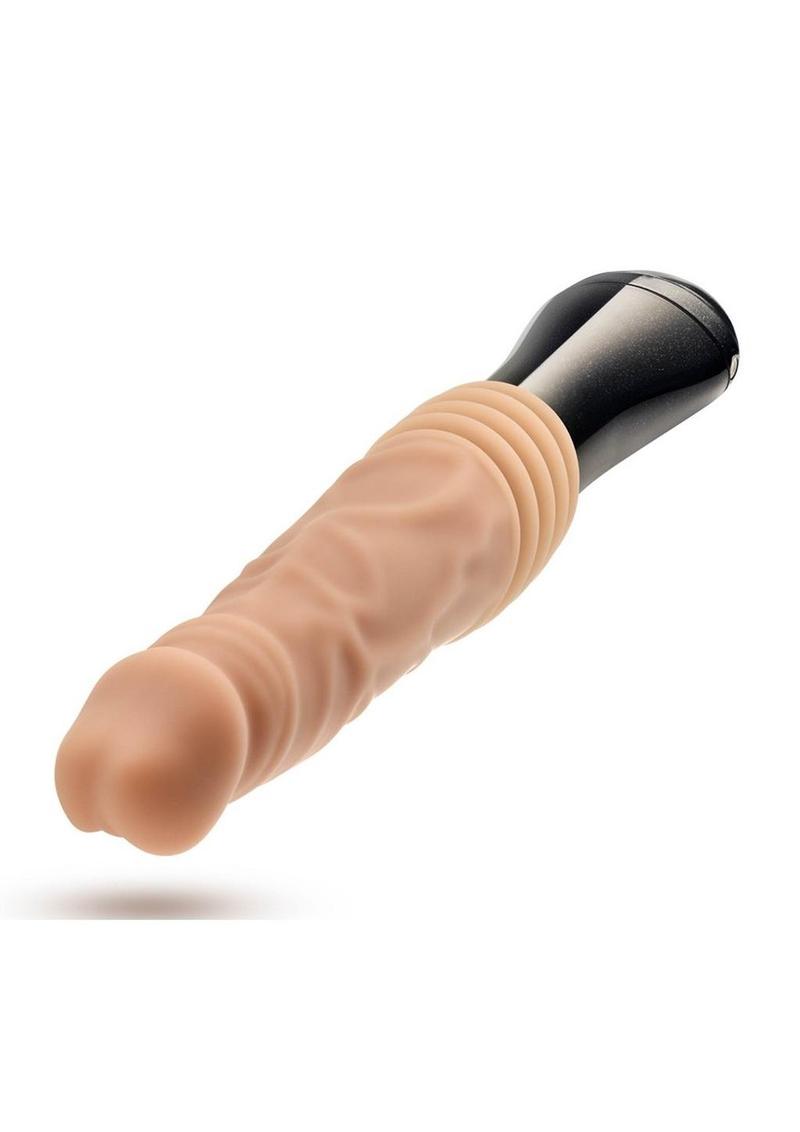 Load image into Gallery viewer, Dr. Skin Silicone Dr. Knight Rechargeable Thrusting Gyrating Vibrating Dildo
