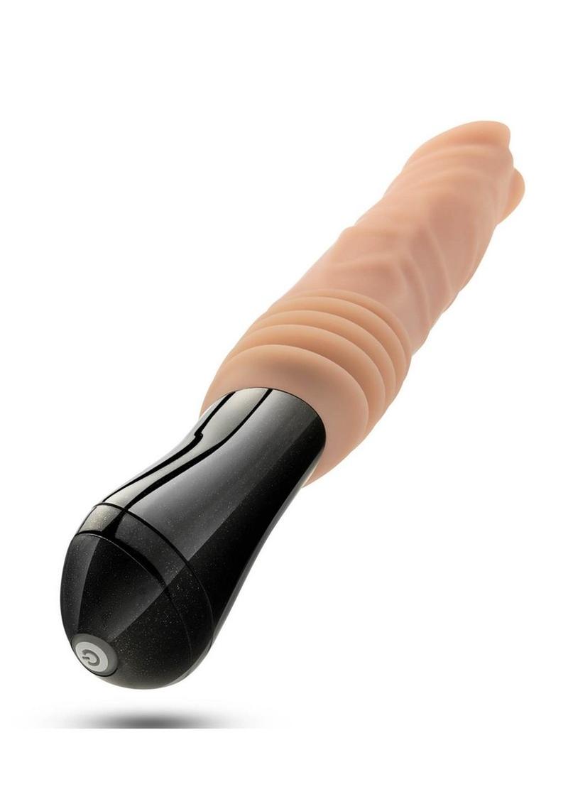 Load image into Gallery viewer, Dr. Skin Silicone Dr. Knight Rechargeable Thrusting Gyrating Vibrating Dildo
