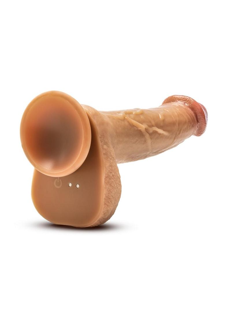 Load image into Gallery viewer, Dr. Skin Platinum Collection Silicone Dr. Phillips Rechargeable Thrusting Dildo with Remote Control
