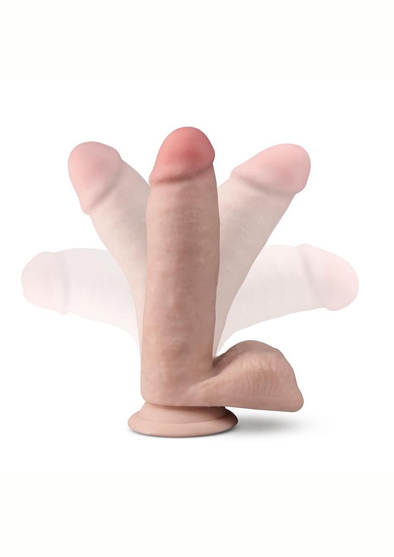 Load image into Gallery viewer, Dr. Skin Plus Posable Dildo with Balls and Suction Cup
