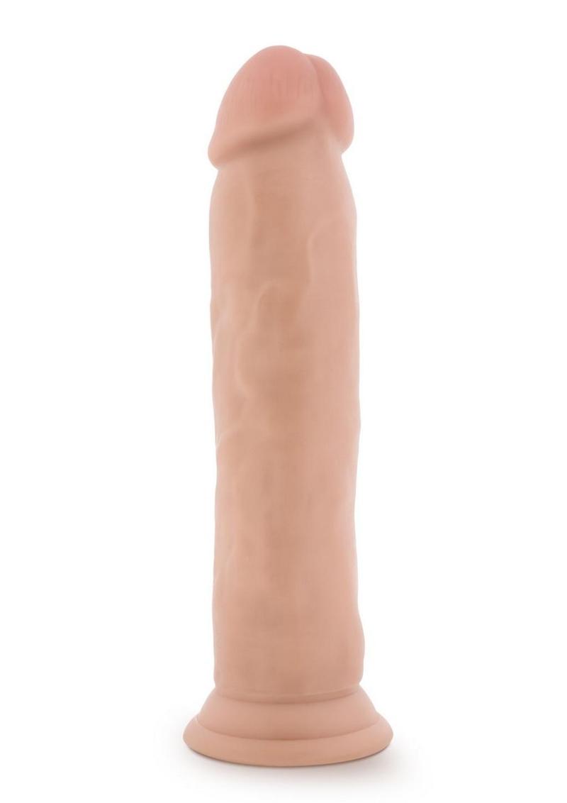 Load image into Gallery viewer, Dr. Skin Plus Thick Posable Dildo with Suction Cup - Vanilla - 9in

