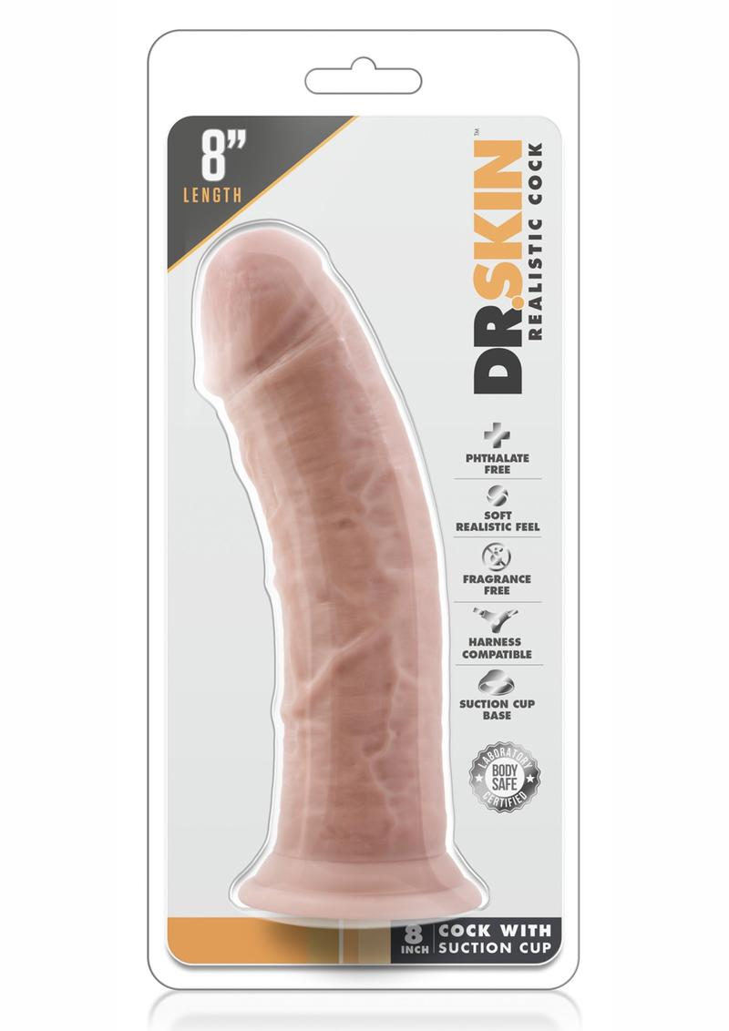 Load image into Gallery viewer, Dr. Skin Dildo - Vanilla - 8in
