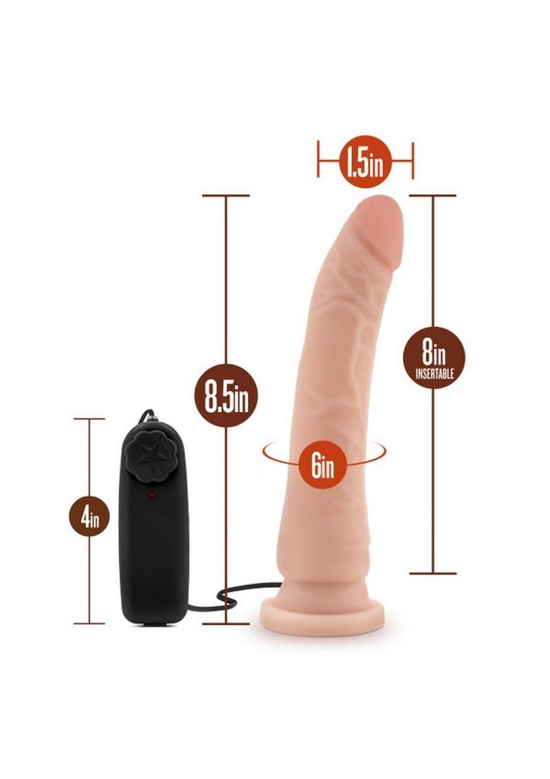 Load image into Gallery viewer, Dr. Skin Vibrating Dildo with Suction Cup
