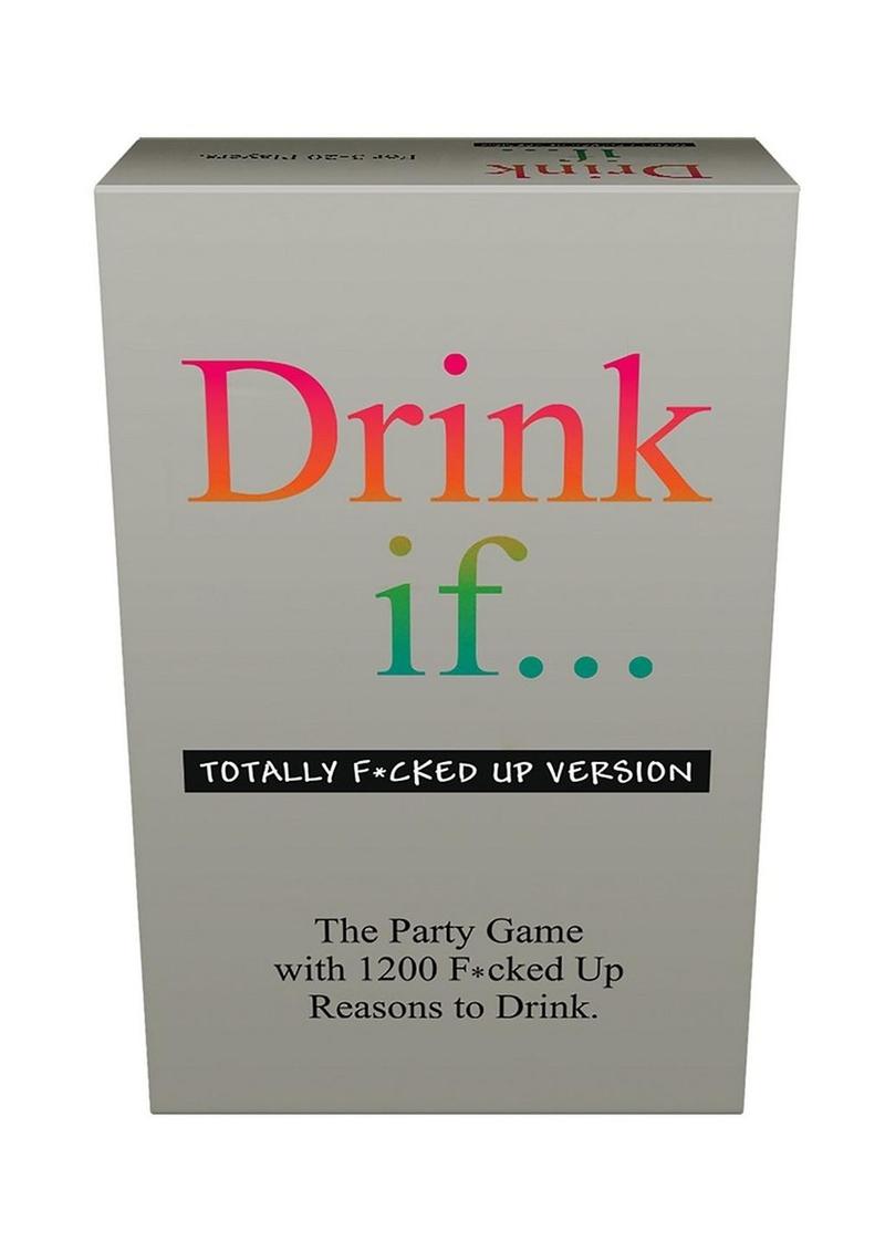 Load image into Gallery viewer, Drink If... Totally Fcked Up Version Drinking Game
