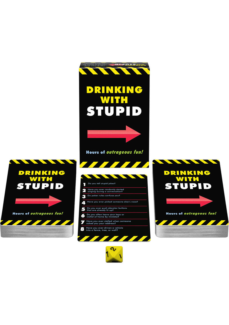 Load image into Gallery viewer, Drinking with Stupid Card Game
