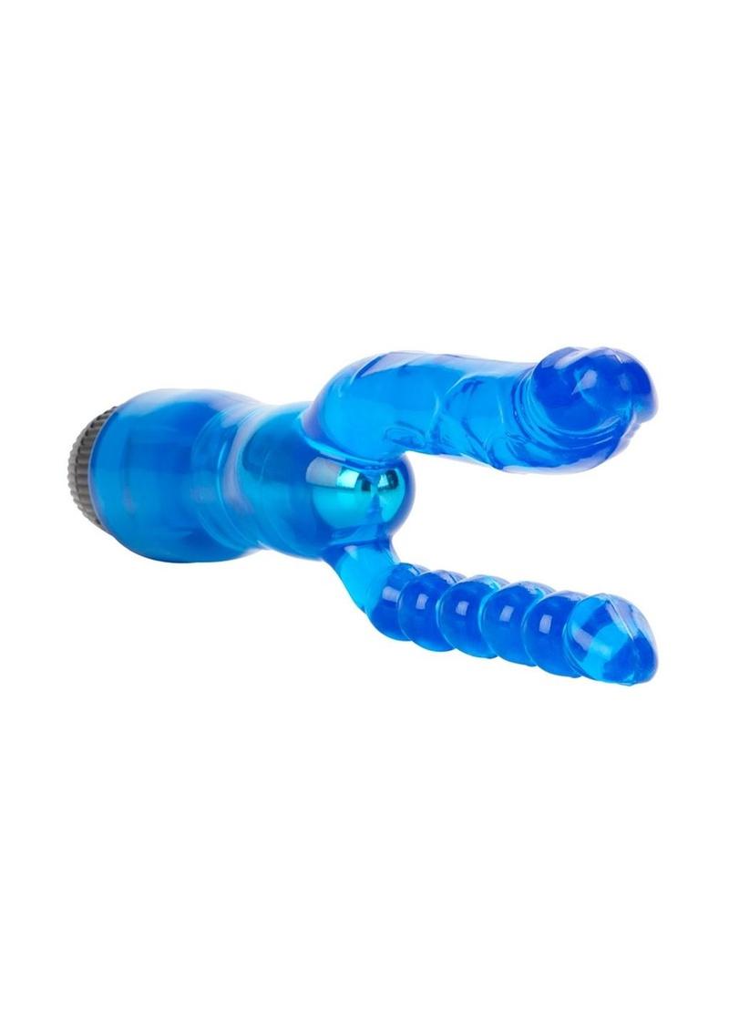 Load image into Gallery viewer, Dual Penetrator Vibrator with Anal Beads
