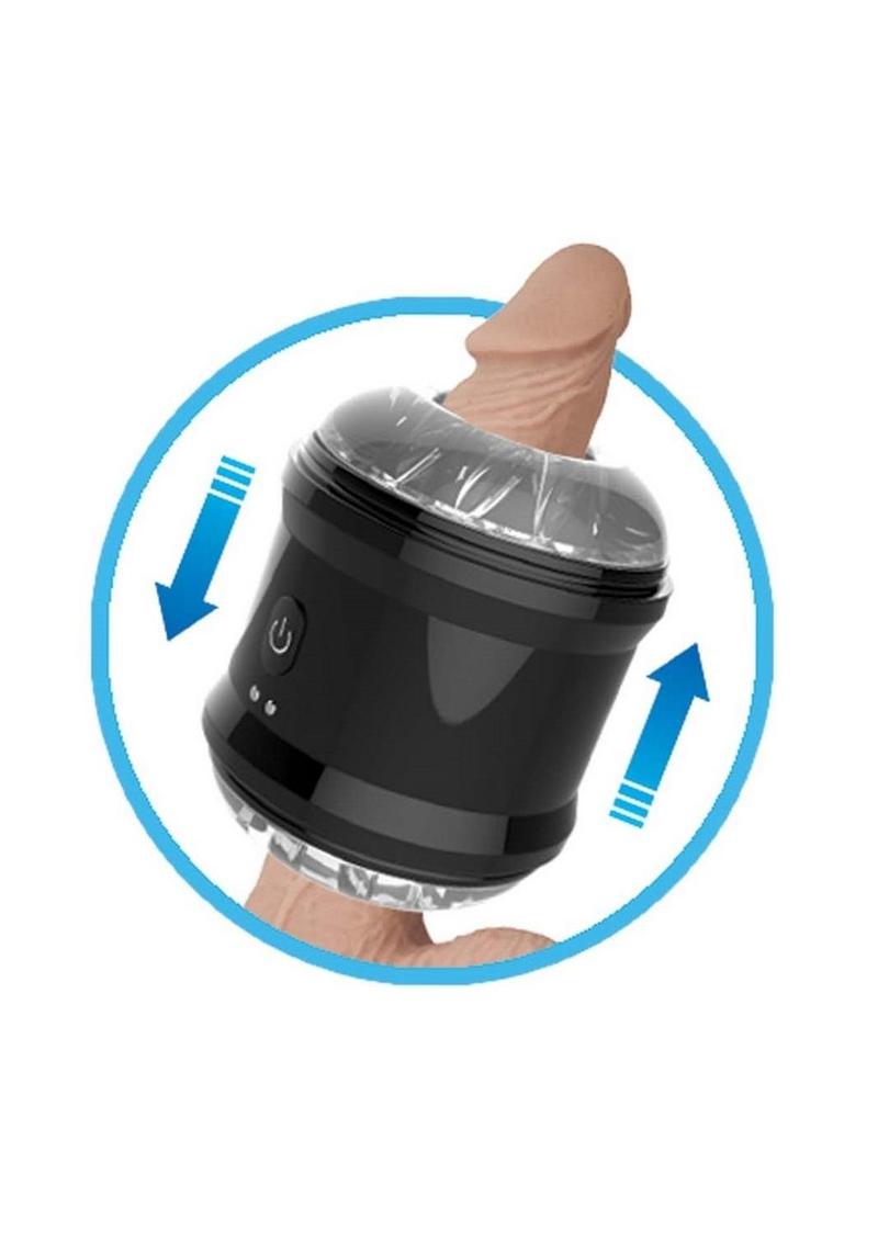 Load image into Gallery viewer, Dynamo Rechargeable Dual End Vibrating Masturbator Cup
