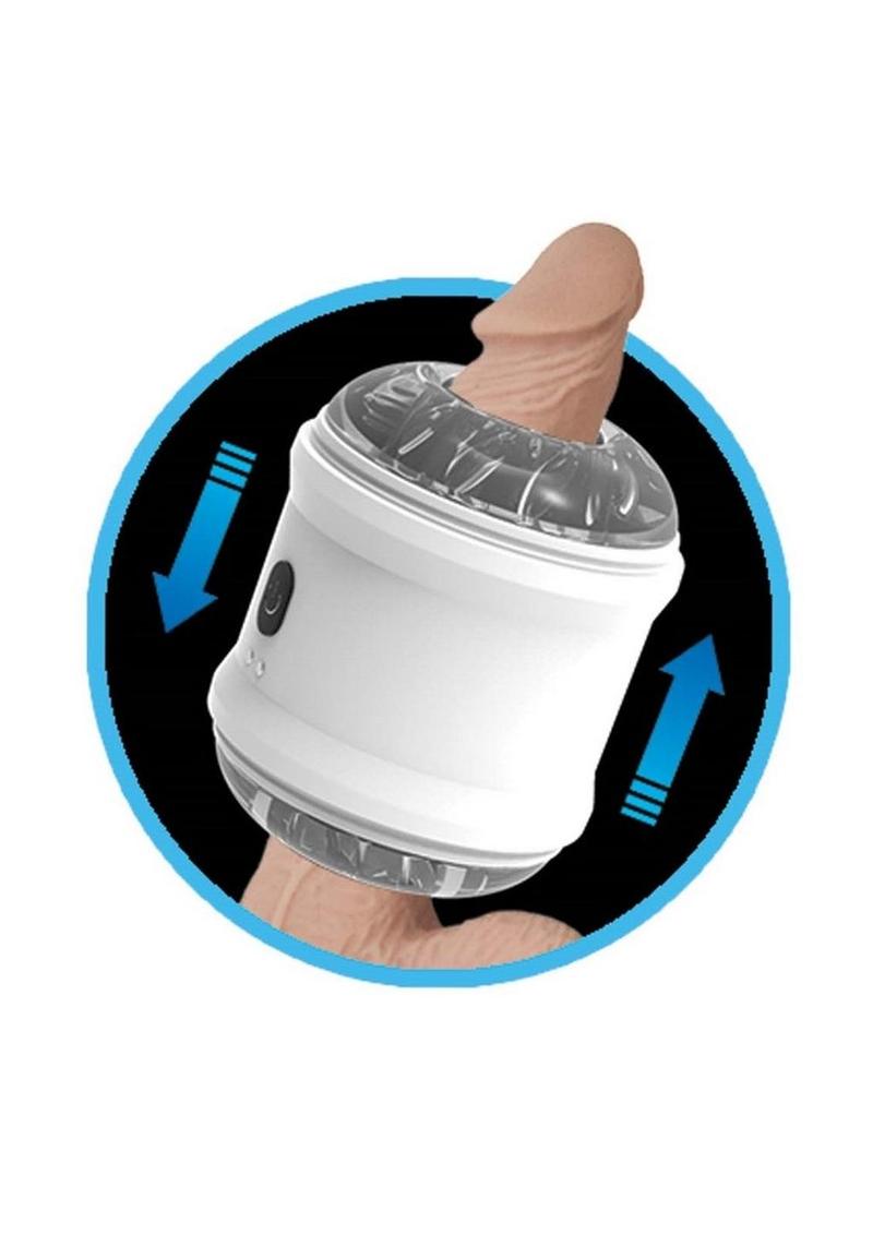 Load image into Gallery viewer, Dynamo Rechargeable Dual End Vibrating Masturbator Cup
