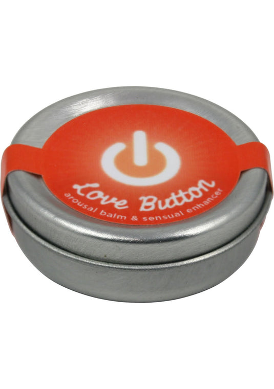 Earthly Body Hemp Seed Love Button Cooling Arousal Balm and Sensual Enhancer Tin - .45oz