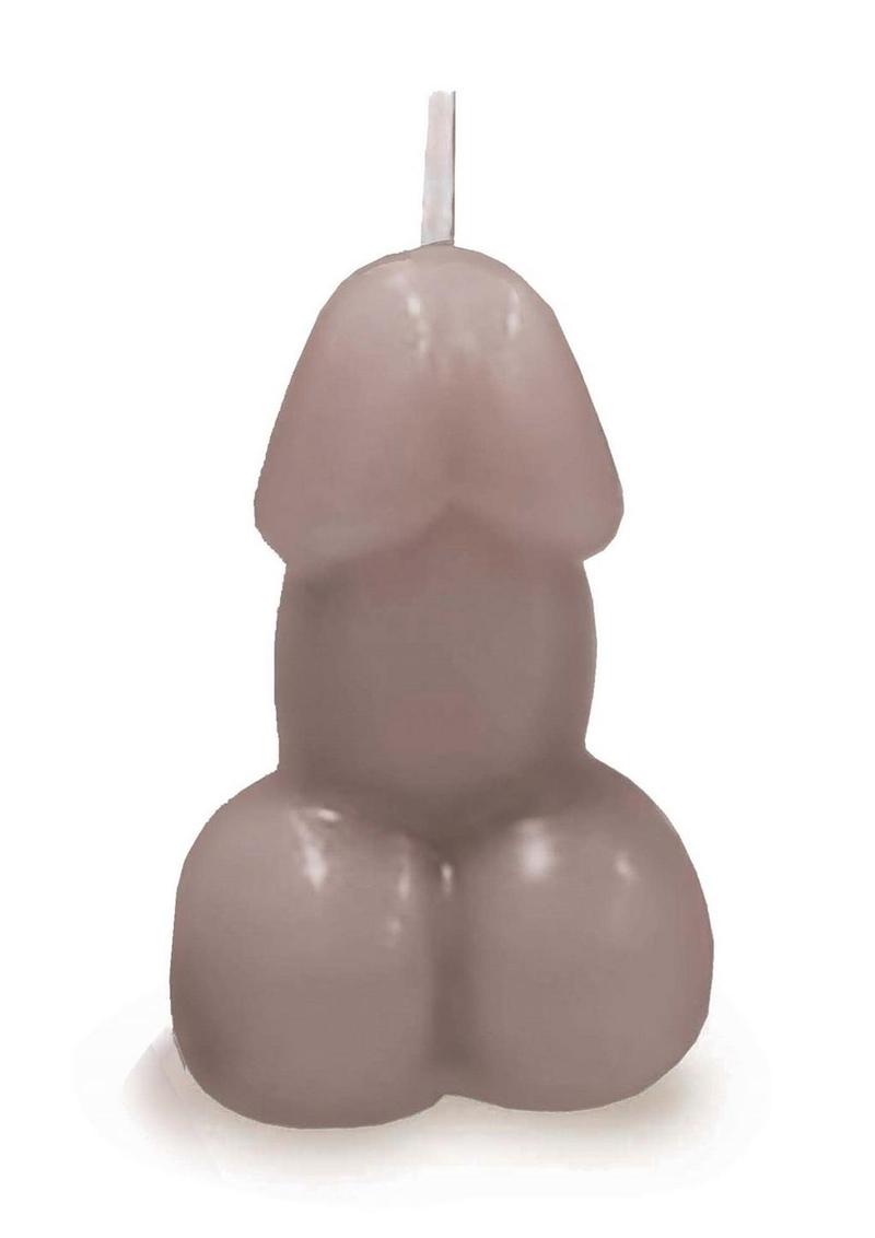 Load image into Gallery viewer, Eden&#39;s Candle Vanilla Scented Penis - Taupe - Nude
