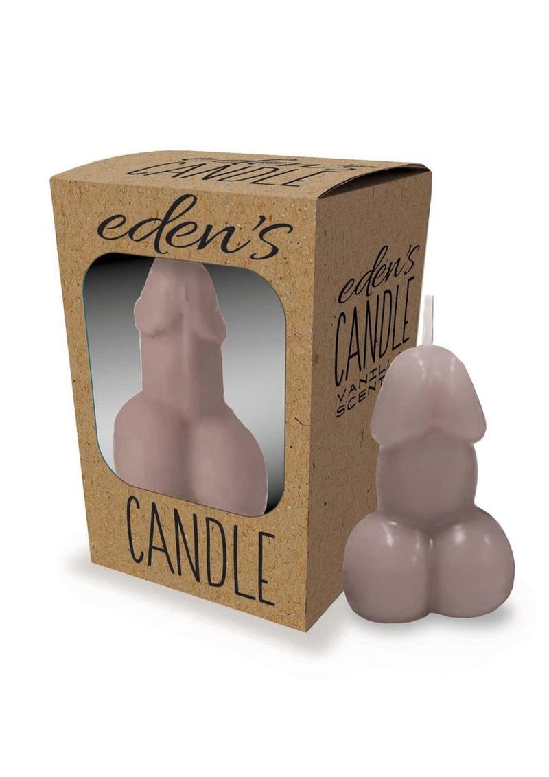 Load image into Gallery viewer, Eden&#39;s Candle Vanilla Scented Penis - Taupe - Nude
