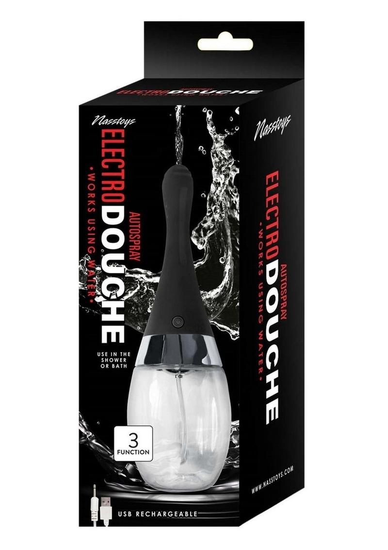 Load image into Gallery viewer, Electro Douche Rechargeable Silicone - Black
