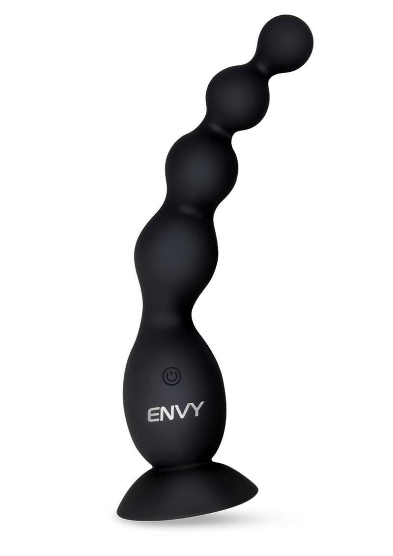 Load image into Gallery viewer, Envy Toys Remote Controlled Flexi Beads Rechargeable Silicone Vibrating Anal Beads with Suction Base
