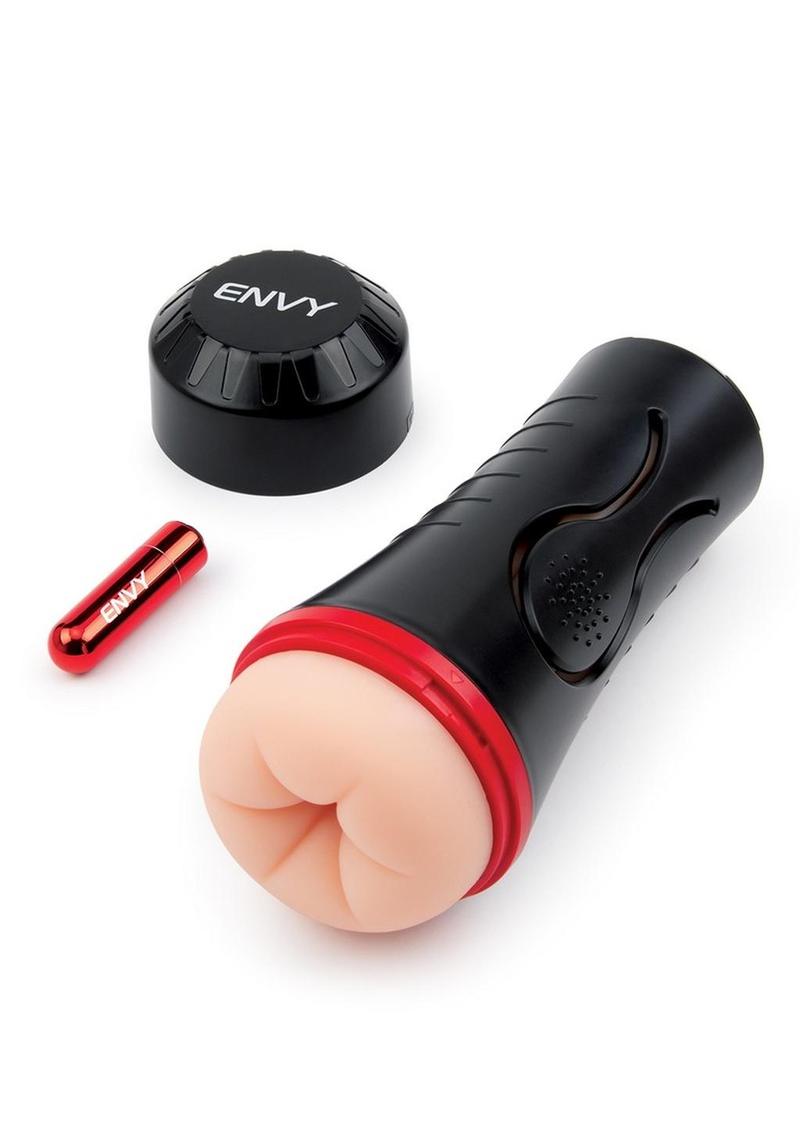 Load image into Gallery viewer, Envy Toys Squeezable Rear Clutch Vibrating Discreet Backdoor Stroker
