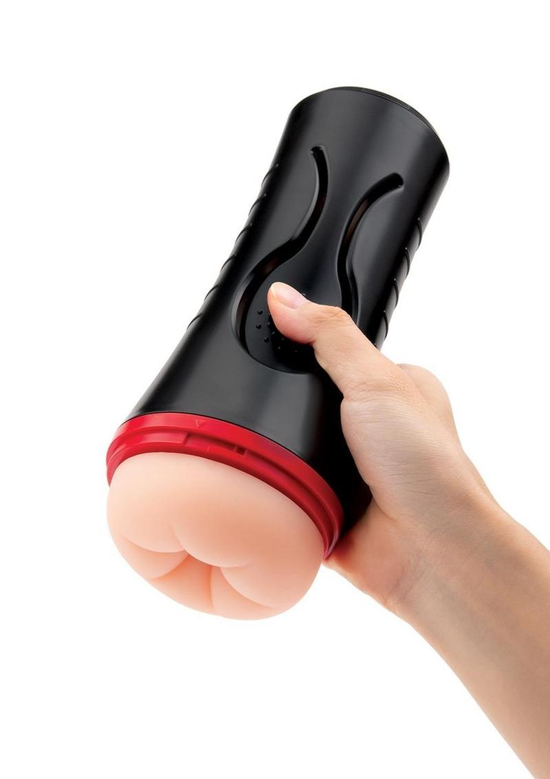 Load image into Gallery viewer, Envy Toys Squeezable Rear Clutch Vibrating Discreet Backdoor Stroker
