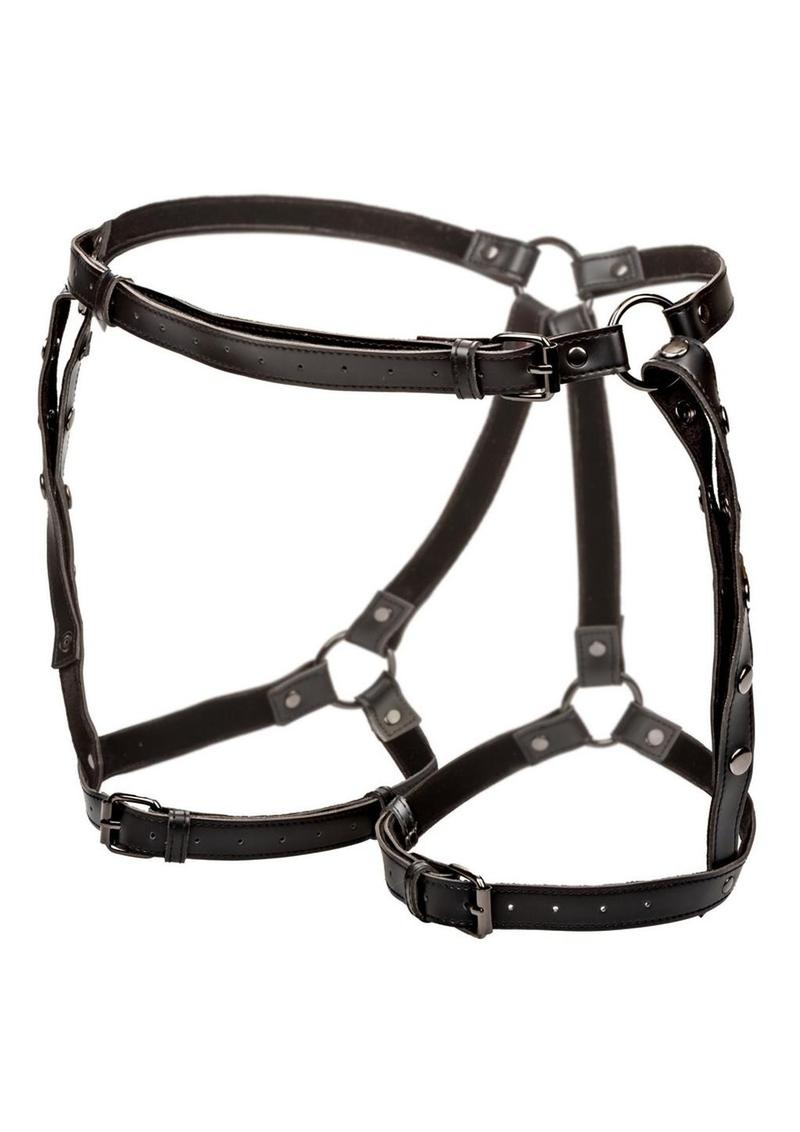 Load image into Gallery viewer, Euphoria Collection Riding Thigh Harness - Black - One Size
