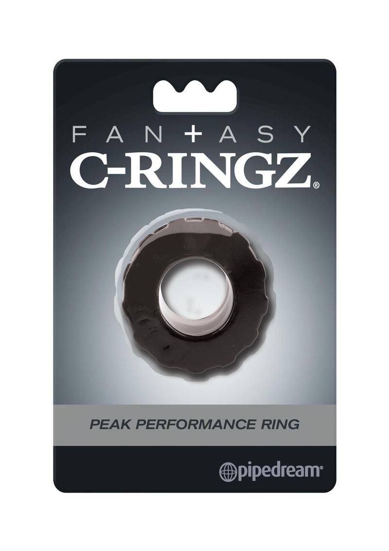 Load image into Gallery viewer, Fantasy C-Ringz Peak Performance Cock Ring - Black
