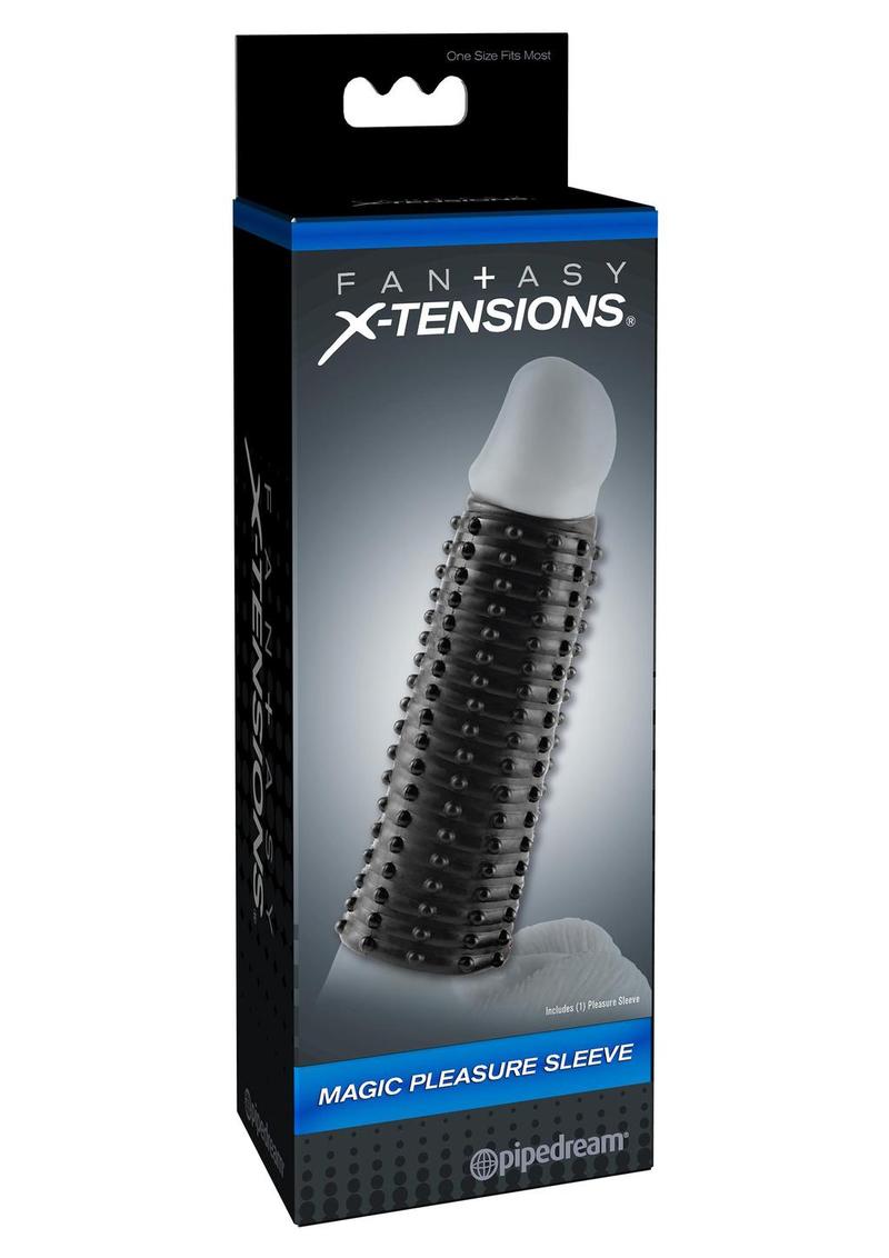 Load image into Gallery viewer, Fantasy X-Tensions Magic Pleasure Sleeve - Black - 5.5in
