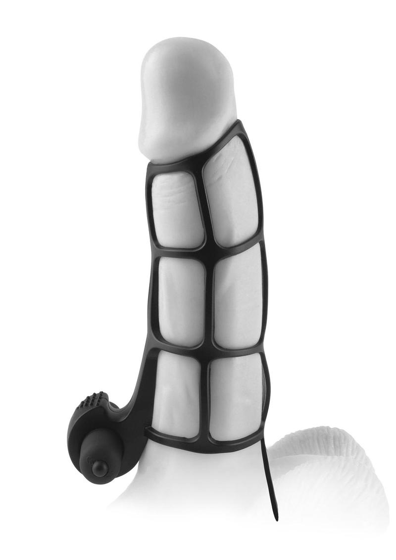 Load image into Gallery viewer, Fantasy X-Tensions Silicone Deluxe Power Vibrating Cock Cage
