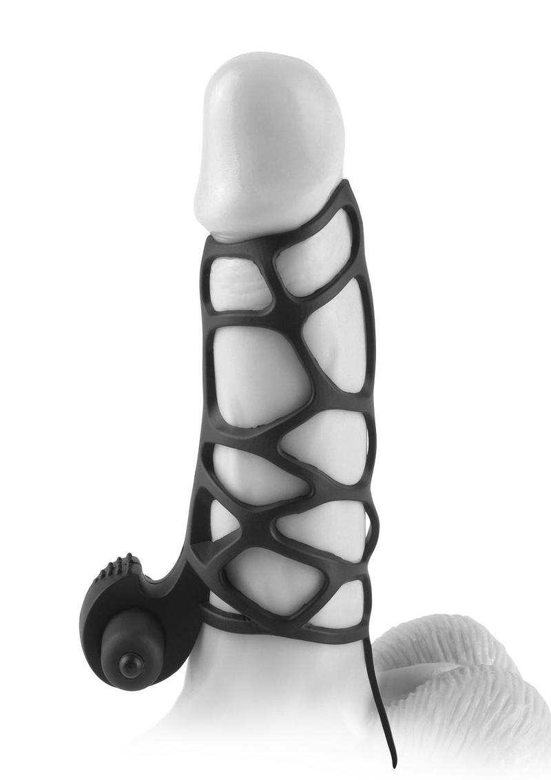 Load image into Gallery viewer, Fantasy X-Tensions Silicone Extreme Power Vibrating Cock Cage
