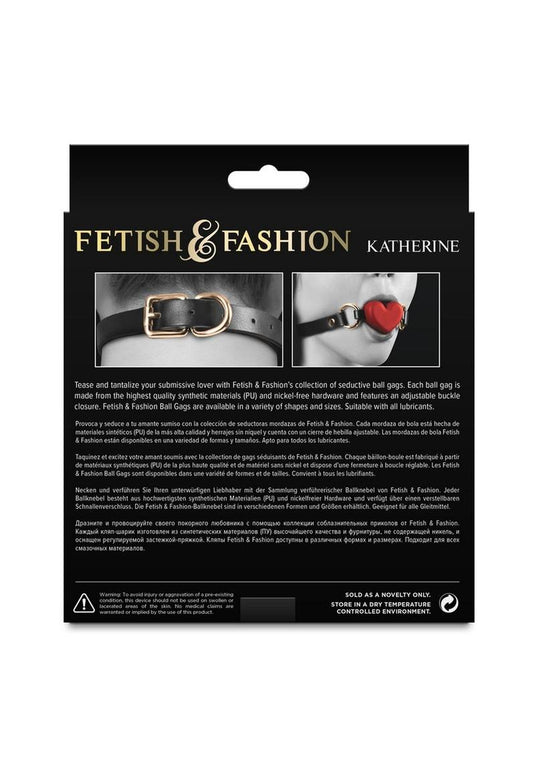 Fashion and Fetish Katherine Silicone Ball Gag