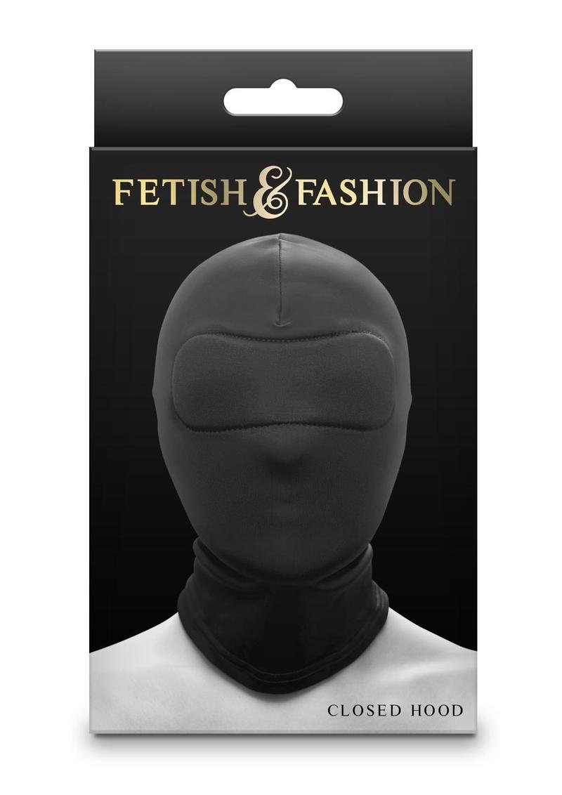 Load image into Gallery viewer, Fetish and Fashion Closed Hood - Black - One Size
