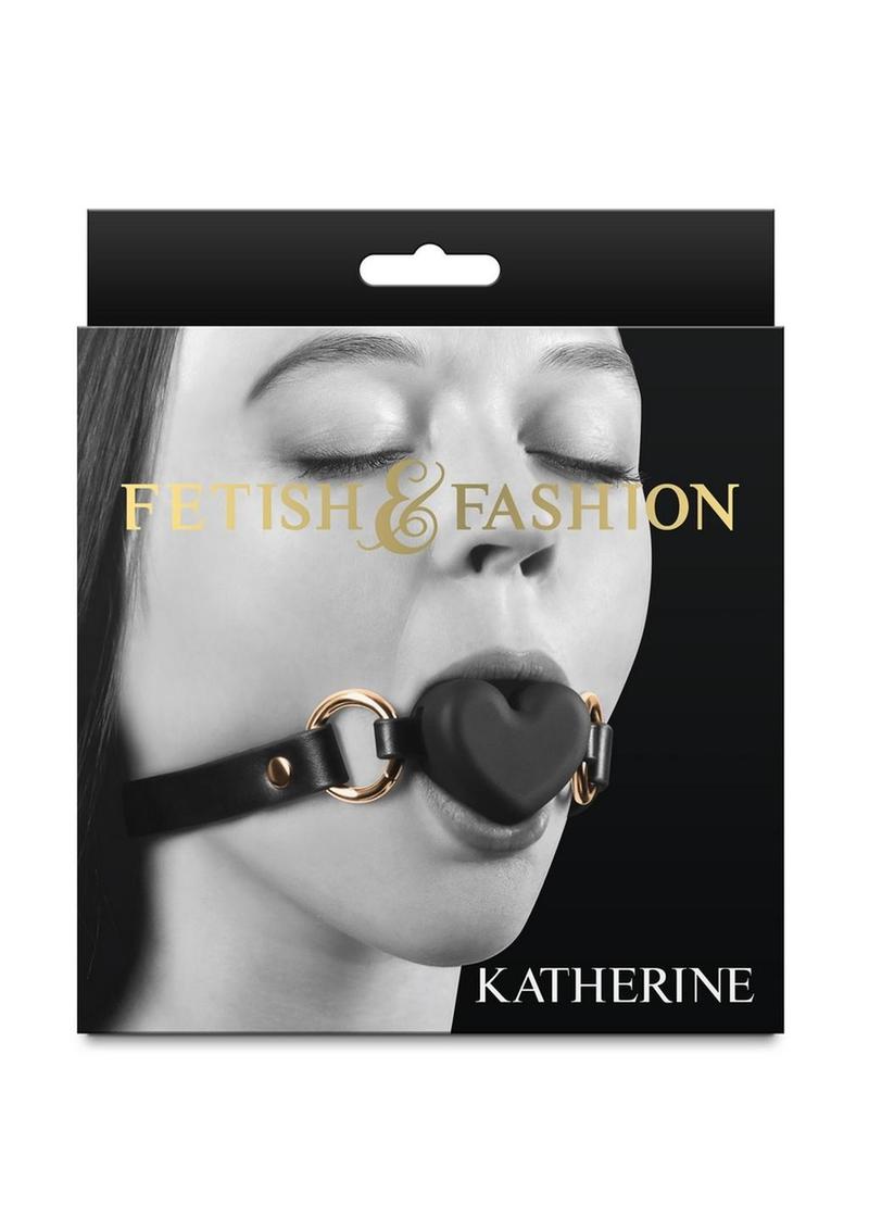 Load image into Gallery viewer, Fetish and Fashion Katherine Silicone Ball Gag - Black
