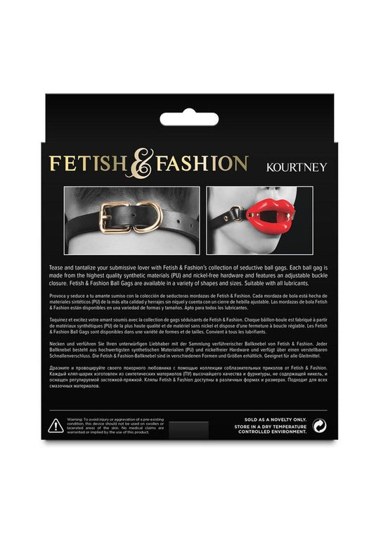 Fetish and Fashion Kourtney Silicone Ball Gag