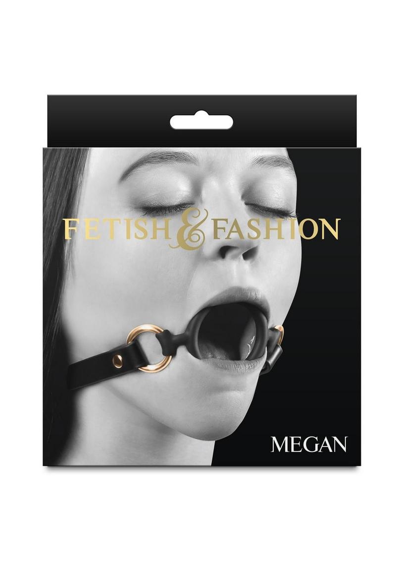 Load image into Gallery viewer, Fetish and Fashion Megan Silicone Ball Gag - Black
