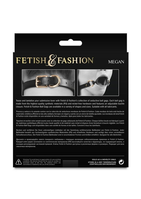 Fetish and Fashion Megan Silicone Ball Gag