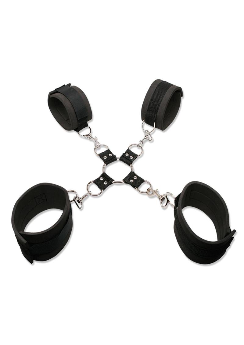 Load image into Gallery viewer, Fetish Fantasy Extreme Hog Tie Kit - Black
