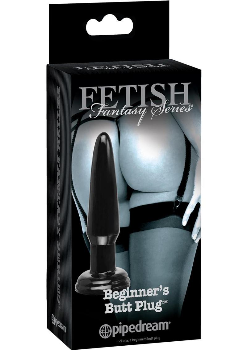 Load image into Gallery viewer, Fetish Fantasy Series Limited Edition Beginner&#39;s Butt Plug - Black
